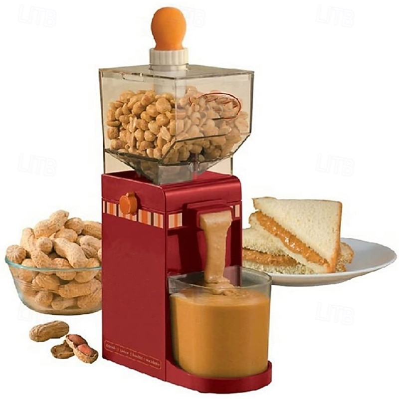 Peanut Butter Machine, Nut Butter Machine Electric Nut Butter Machine, Electric Tahini Nut Grinder, Non-Slip Base Entrance, Easy To Install, Easy To Use, Grinder2