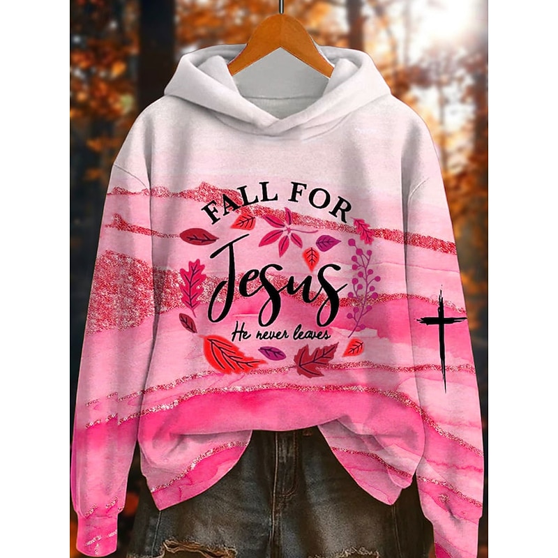 Women's Pullover Hoodie Sweatshirt Graphic Tie Dye Letter Casual Long Sleeve Hooded Regular Tops Party Evening Wear Street Dailywear Pink Blue Orange Green Spring Fall Winter3