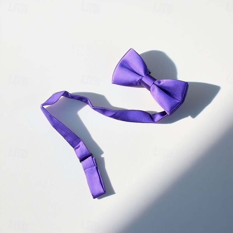 Kid's Bow Tie Office / Business Traditional / Classic Solid / Plain Color Formal Evening Date Quinceañera & Sweet Sixteen2