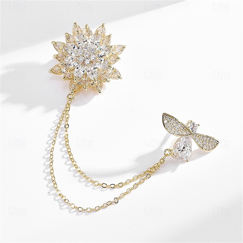 Brooches Classic Retro Geometrical Animal Elegant Fashion Personalized Simple Brooch Jewelry Silver Gold For Wedding Party Gift Engagement Prom Festival2