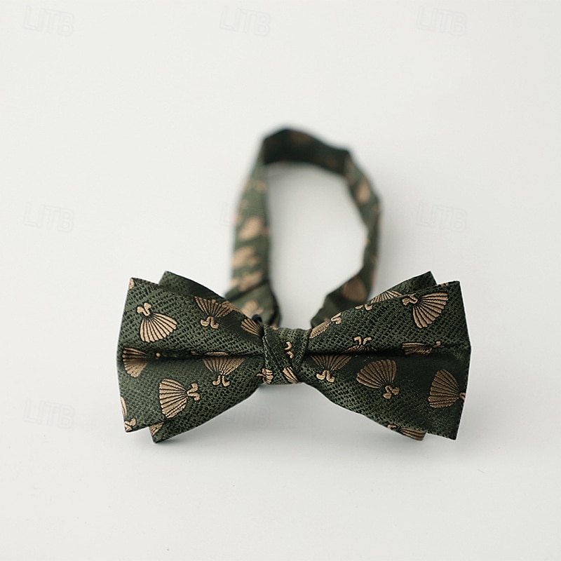 Men's Bow Tie Modern Contemporary Bow Graphic Wedding Party Daily Wear2
