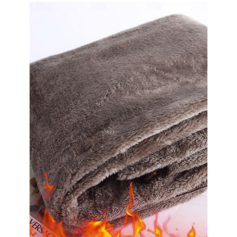 Women's Fleece Pants Chinos Fashion Streetwear Basic Full Length High Waist Plain Pocket Elastic Waistband Comfy Soft Comfortable High Elasticity Outdoor Street Dark Gray Black Brown Amethyst Spring4