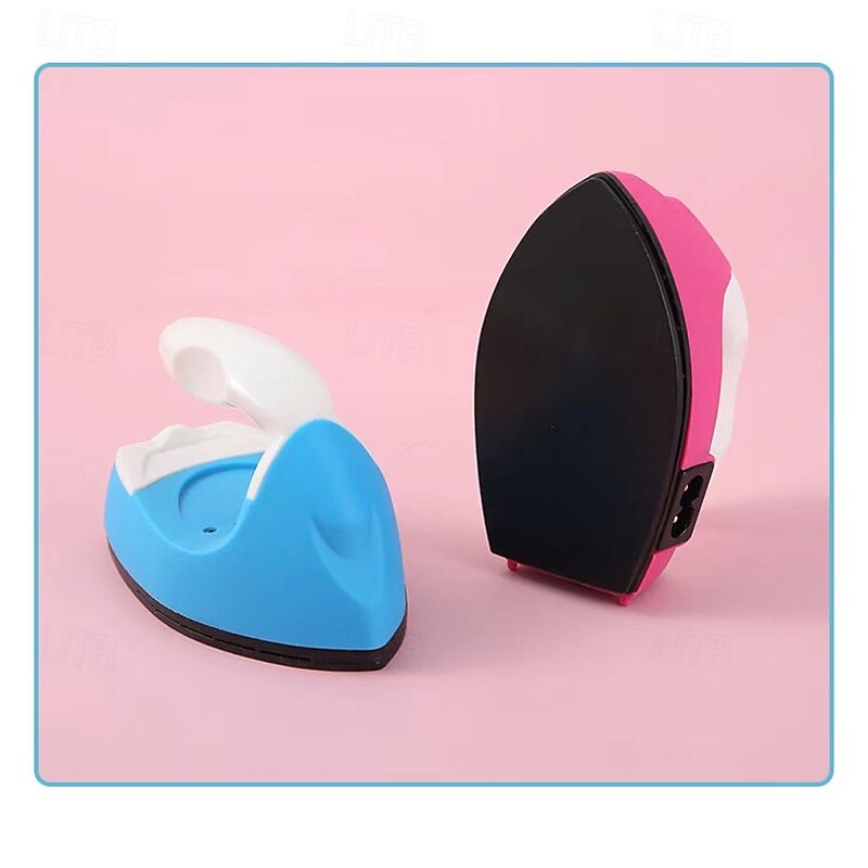 Mini Craft Iron Mini Heat Press Small Iron Portable Handy Tiny Flatiron with Charging Base Accessories for Fuse Beads Patch DIY Shoes T-Shirts Heat Transfer Vinyl Projects3