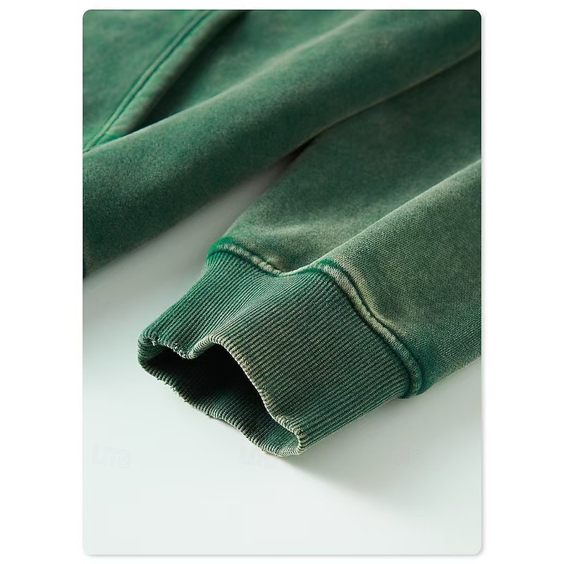 Men's Hoodie Full Zip Hoodie Zip Up Hoodie Distressed Hoodie Black Pink Red Royal Blue Dark Green Hooded Plain Zipper Pocket Casual Daily Streetwear Streetwear Casual Fall & Winter Clothing Apparel3