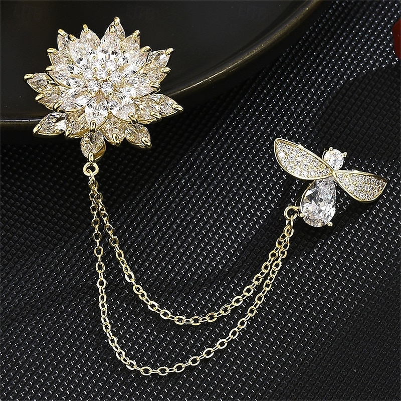 Brooches Classic Retro Geometrical Animal Elegant Fashion Personalized Simple Brooch Jewelry Silver Gold For Wedding Party Gift Engagement Prom Festival