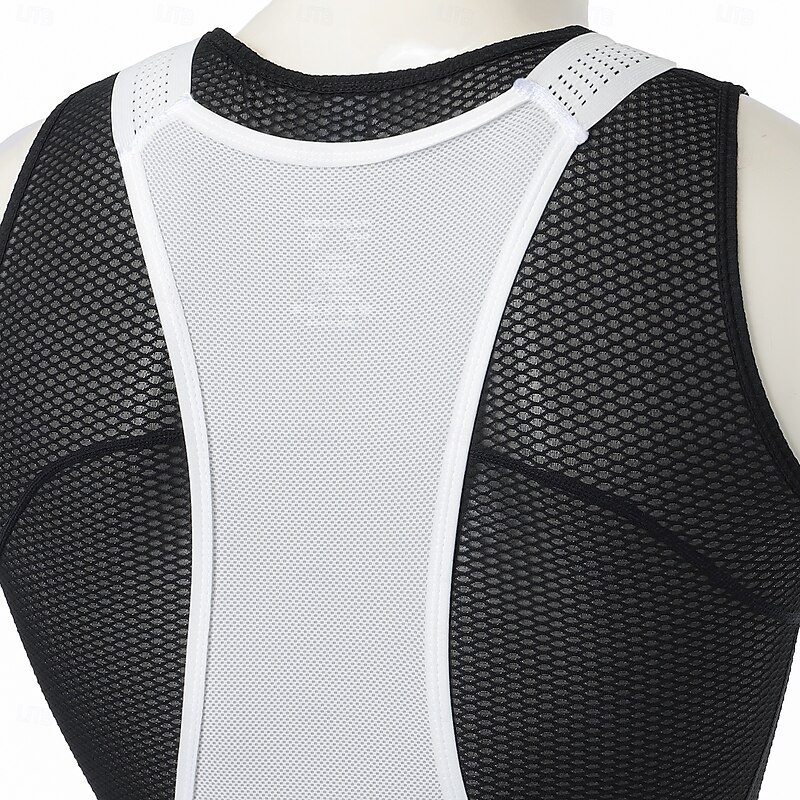 Arsuxeo Men's Solid Color Cycling Tights Cycling Pants Cycling Bib Tights Bike Tights Bib Tights Form Fit Mountain Bike MTB Road Bike Cycling Sports Ventilation Stretchy Sweat wicking Comfortable3