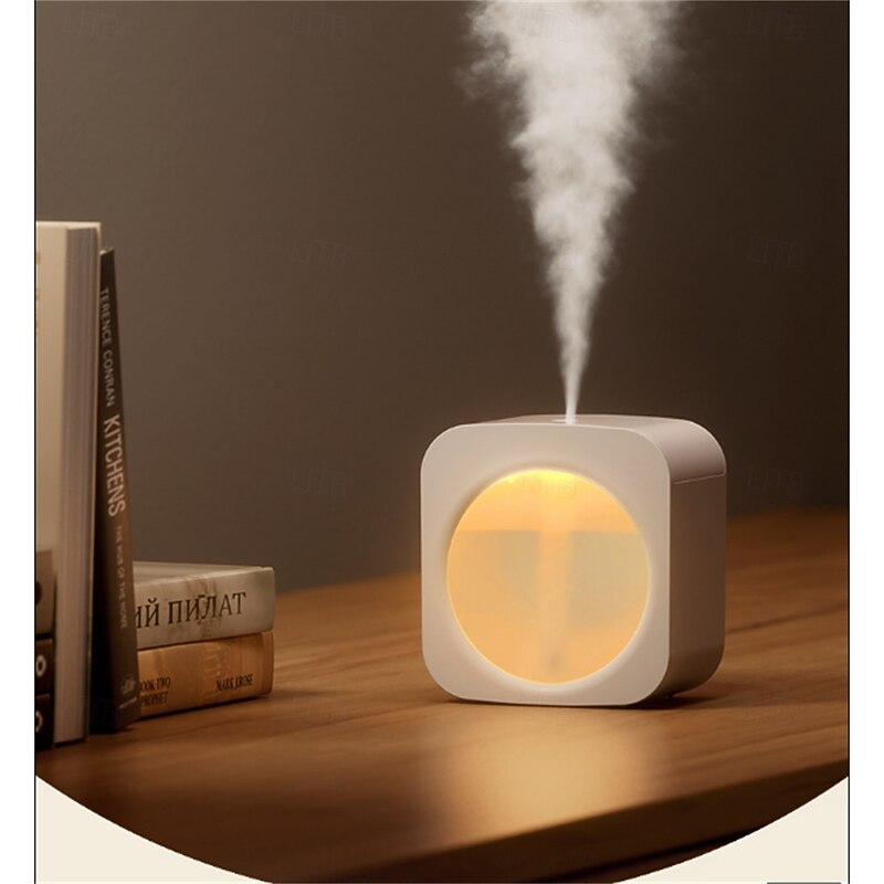 Recharge Air Humidifier 300ml Essential Oil Diffuser Bedroom Humidifier With Night Lights