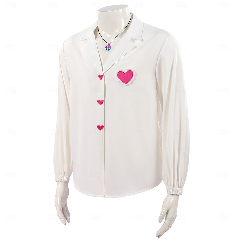 Korean Idol Inspired Idol Blouse / Shirt Cosplay Costume Accessories Set Virtual Idol Movie Cosplay for Men's Women's Adults' Halloween Carnival Performance Comic Con Anime Expo3