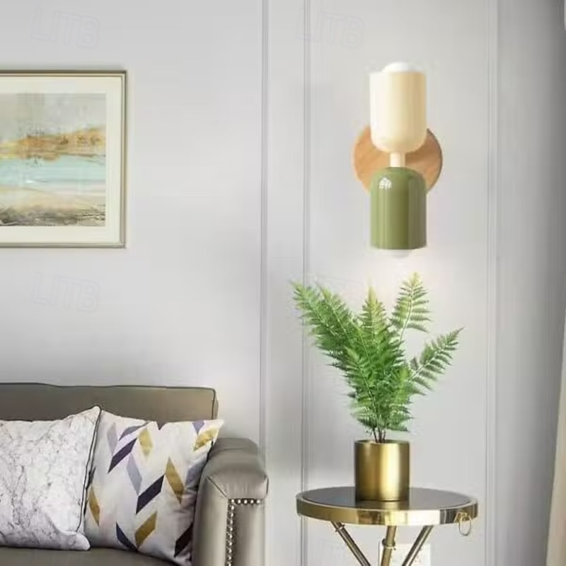 LED Wall Lamps Copper Minimalism Up and Down Warm White Light 5W 3000K Wall Sconces Modern Contemporary Style Living Room Bedroom Dining Room Metal Wall Light3