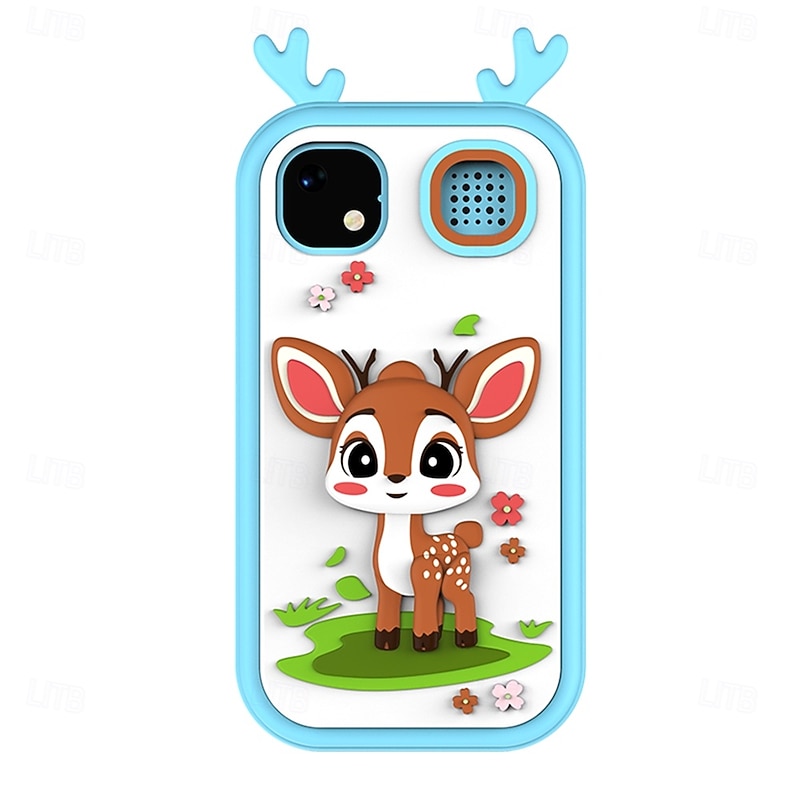 Touch Version Phone Style Cameras with 600mAh Battery Electronic Toys for Learning and Gaming Cameras Suitable for Christmas and Other Holiday Gifts4