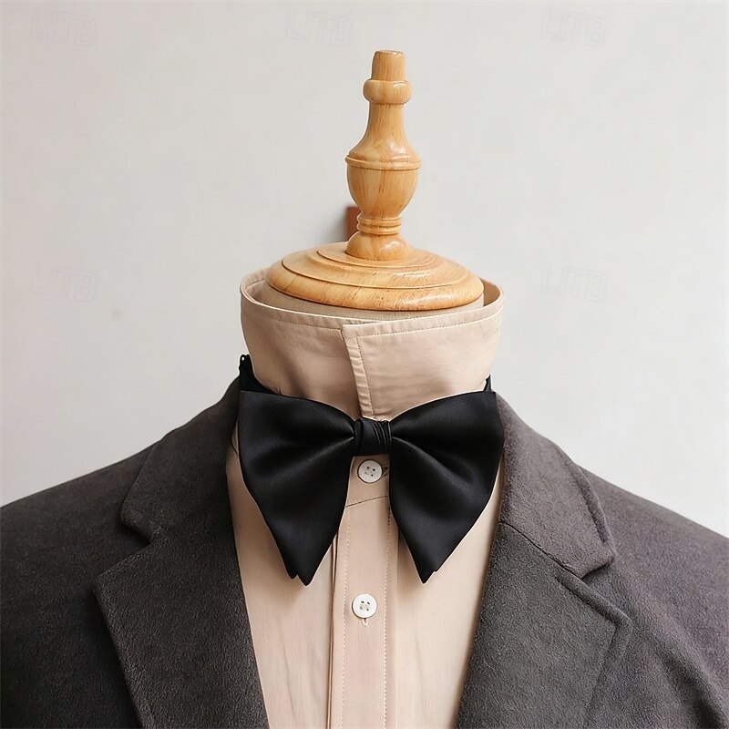 Men's Bow Tie Modern Contemporary Bow Solid / Plain Color Wedding Party Daily Wear
