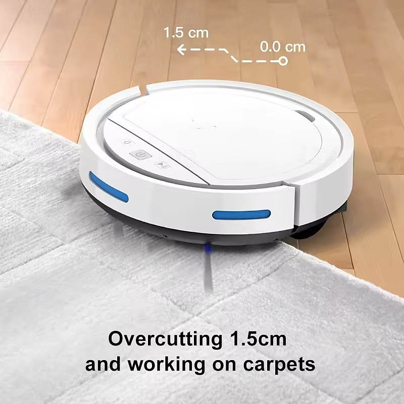 NEW Robot Vacuum Cleaner Automatic Recharging Sweeping Suction Dragging Voice Control Sweeping Robot With APP Remote Control3