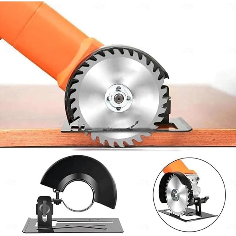 Cutting Stand Protective Cover Kit for Angle Grinder - Adjustable Cutting Protective Cover Kit, Angle Grinder Stand and Protective Shield Cover for 100-125 mm Angle Mill3