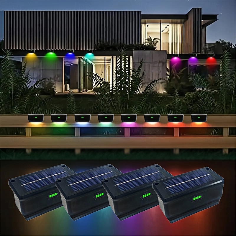 Led Solar Wall Lights Outdoor Courtyard Street Lights Lighting Sources Induction Wall Lights Solar Street Lights Decorative Lights  1PC
