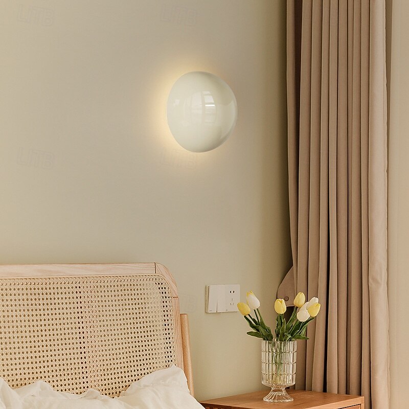 LED Minimalist round wall light2