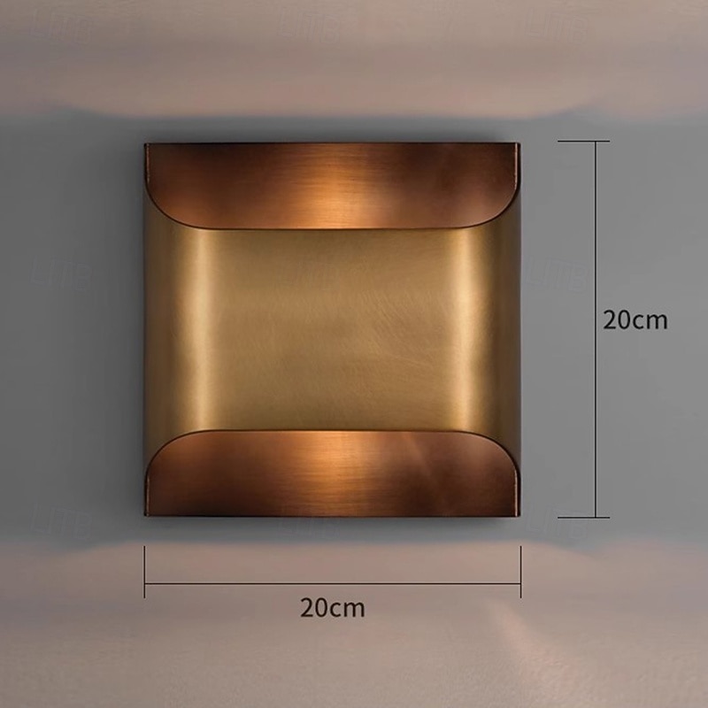 Luther Brass Two-Light Wall Sconce, Decorative Brass Wall Sconce for Bedroom, Living Room or Restaurant, Black Bronze Finish Wall Sconce4