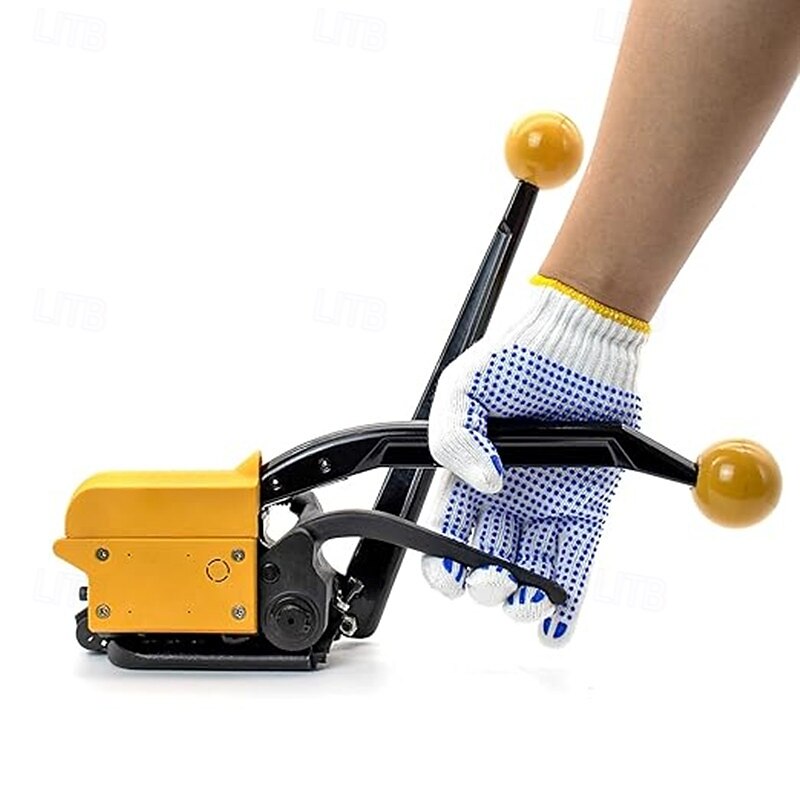 Steel Strapping Tool A333 Stainless Steel Manual Belt Packing Machine With Non-metal Buckle Packing Suitable for Width 1.27 cm 1.91 cm Non-sealing Combination Tool