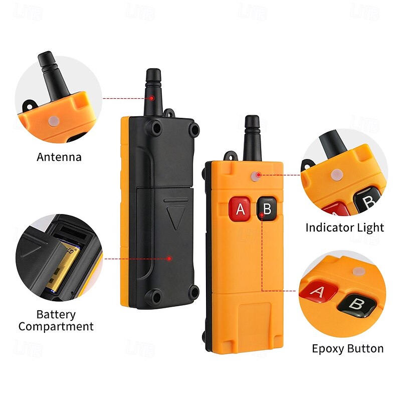 DC12-36V 1CH 10A Relay Remote control switch4