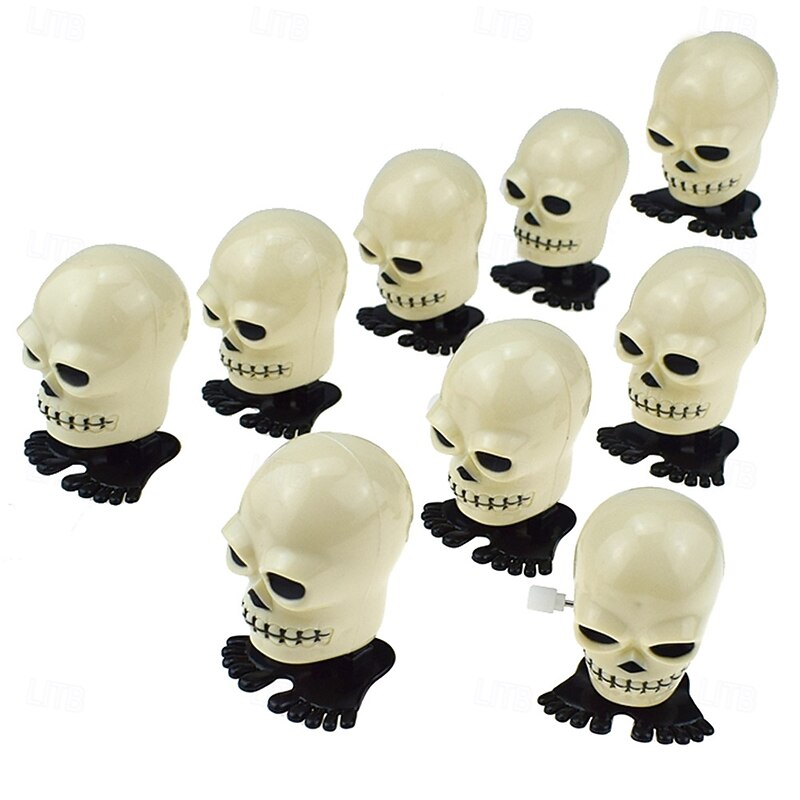 12 PCS Halloween Wind Up Toys for Kids Gifts Wind Up Toys Bulk for Halloween Party Favors Goodie Bag Fillers Student School Classroom Favors Carnival Game Prizes4