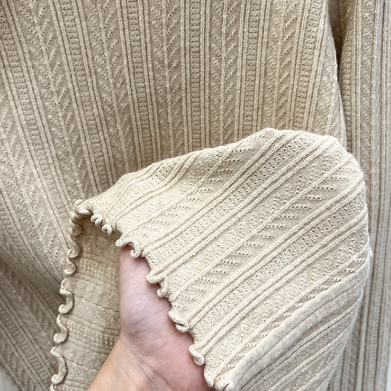 Women's Sweater Pullover Streetwear Casual Solid Color Stand Collar Knitted Long Sleeve Regular Tops Knit Daily Holiday Weekend Black White Fall Winter4