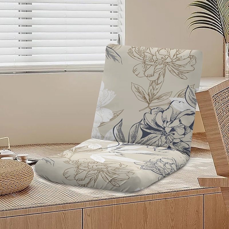 Geometric Printed Office Chair Cover, Pet-Friendly Polyester Stool Chair Slipcover, Stretch Washable Furniture Protector for Home and Office4