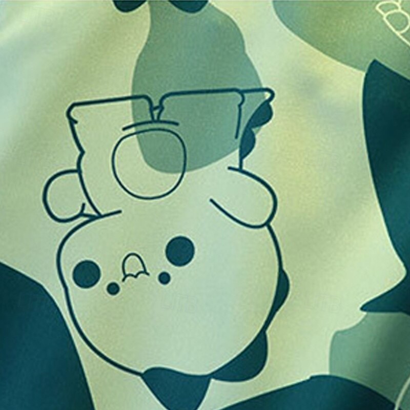 Kids Unisex Baseball Jackets Outerwear Color Block Long Sleeve Zipper Comfort Soft Coat Outdoor Fashion Daily Green Spring Fall 4 years+4