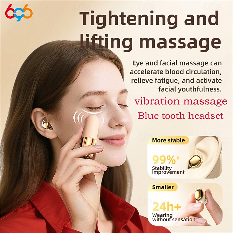 2025 Bluetooth-compatible Wireless Earphones Low Latency IPX4 Waterproof Noise Reduction Sleep Earbuds Headphones2