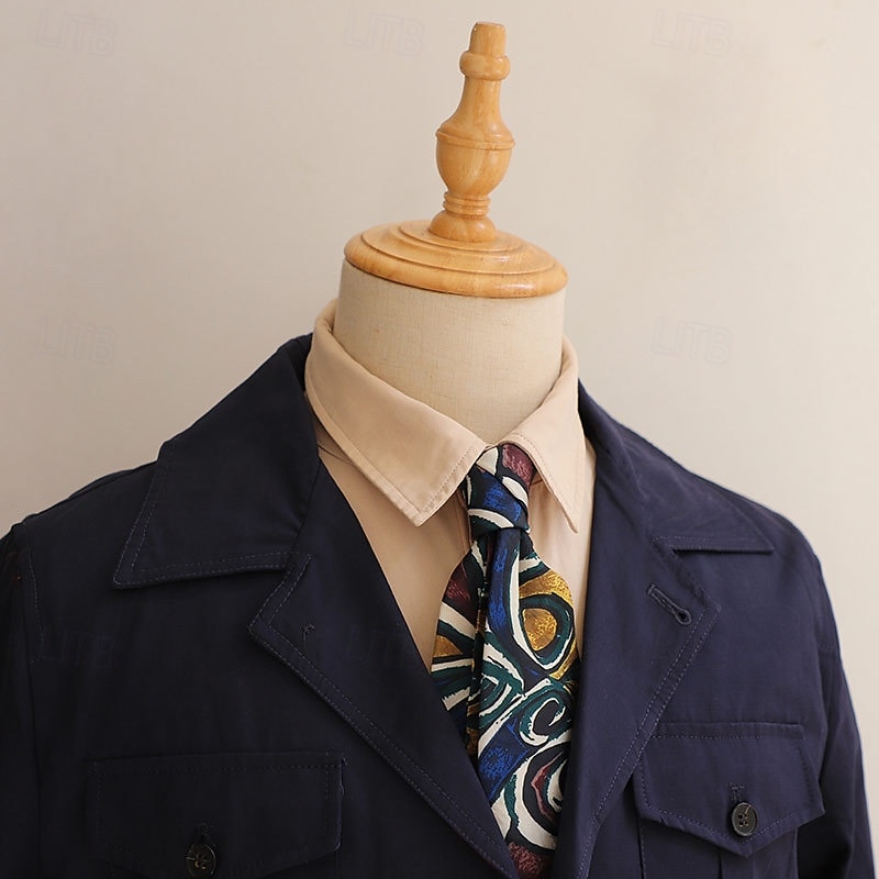 Men's Neckties Fashion Classic Modern Contemporary Patterned Wedding Party Daily Wear2