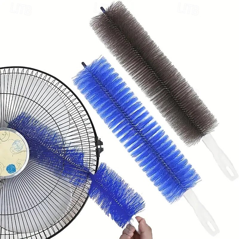 5 Pack Flexible Microfiber Fan Duster Brushes – Reusable Cleaning Tools for Blades, Vents & Blinds, Washable Bendable Handle Dust Remover for Ceiling Fans, Window Shutters, Furniture2