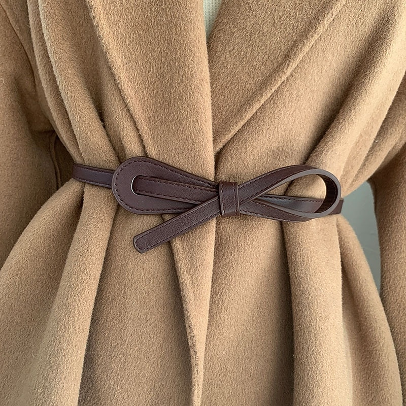 Women's Belt PU Black Camel Brown Beige Waist Belt Outdoor Daily Holiday Weekend Pure Color2