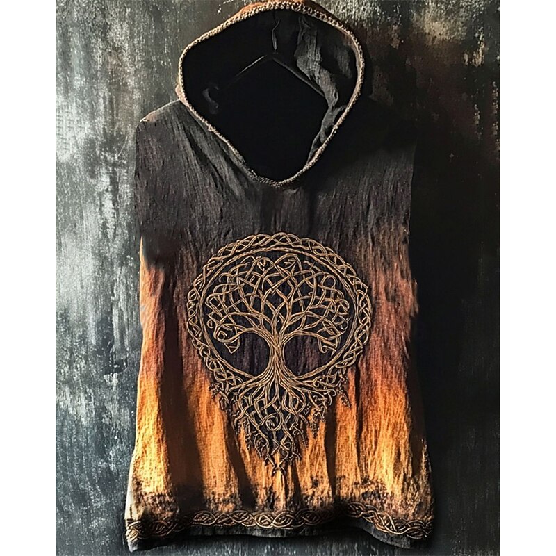 Men's Tank Top Vest Top Undershirt Sleeveless Shirt Sleeveless Hooded Summer Animal Skulls Fashion Designer Basic Print Vacation Street Going out Black Royal Blue Blue Top Tee for Men
