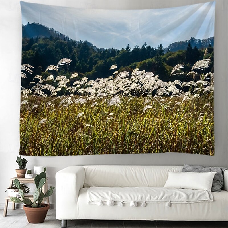 Tapestry Blanket Wall Hangings Nature Mountain Forest 3D Autumn Bedroom Living Room Dorm Teens Room College Dorm Wall Porch Home Decor4