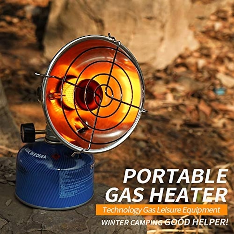 Outdoor Portable Heating Gas Heater Stove Camping Mini Heater Protective Grille Cover Winter Fishing Tent with Storage Bag Improved2