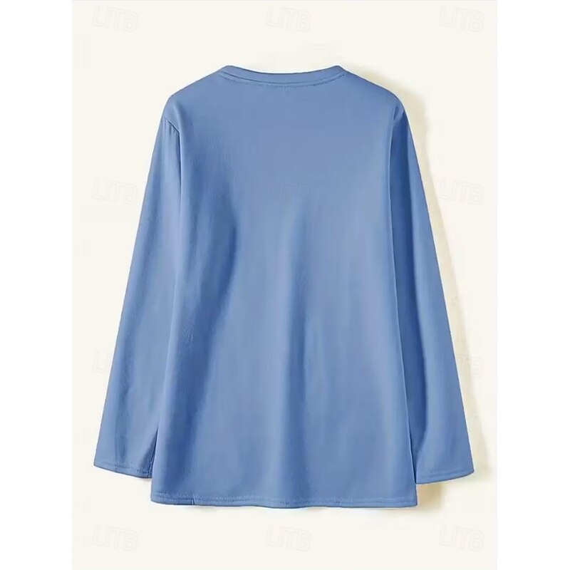 Women's Pullover Sweatshirt Graphic Letter Warm Casual Fuzzy Long Sleeve Crew Neck Round Neck Regular Tops Street Casual Light Pink Black Yellow Red Blue Spring Fall Winter2