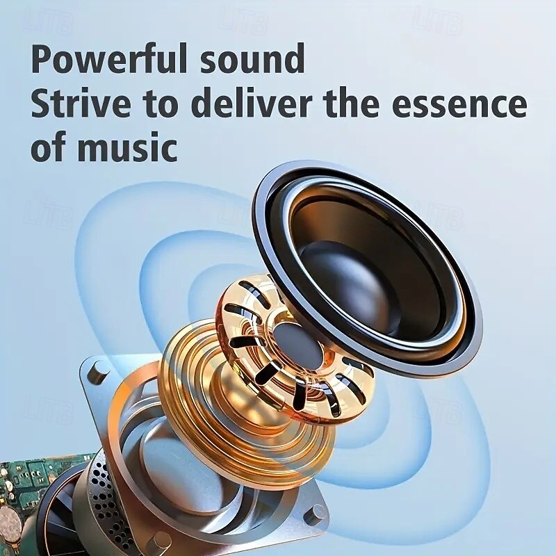 Wireless Bluetooth Speaker Outdoor Portable Subwoofer New Compact Speaker3