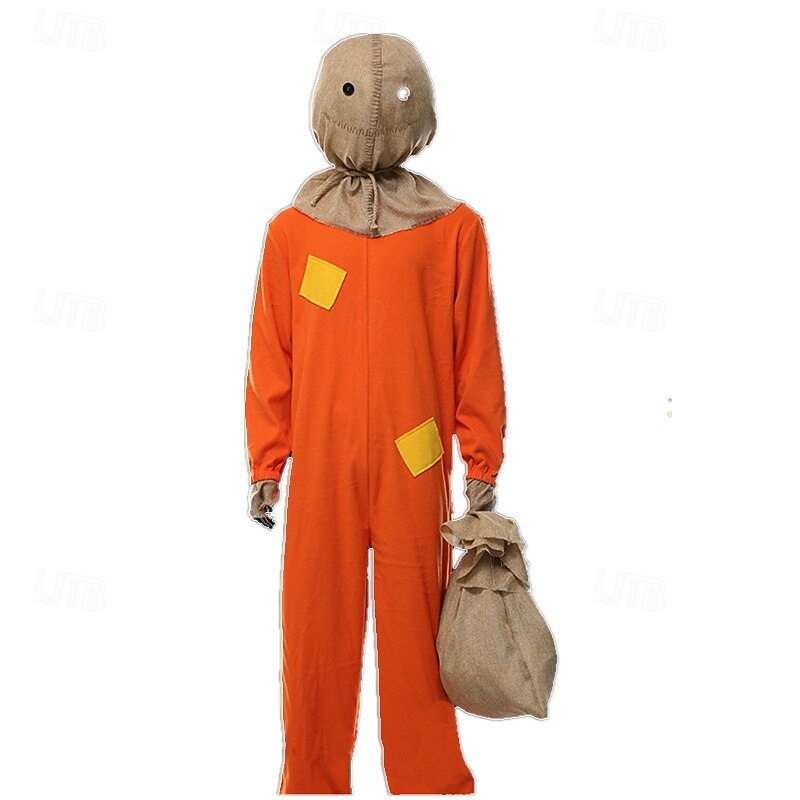 Trick 'r Treat Sam Outfits Cosplay Movie Cosplay for Men's Women's Adults Masquerade Party