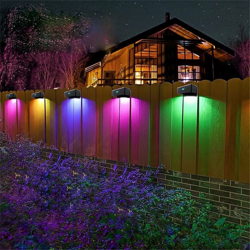 Led Solar Wall Lights Outdoor Courtyard Street Lights Lighting Sources Induction Wall Lights Solar Street Lights Decorative Lights  1PC2