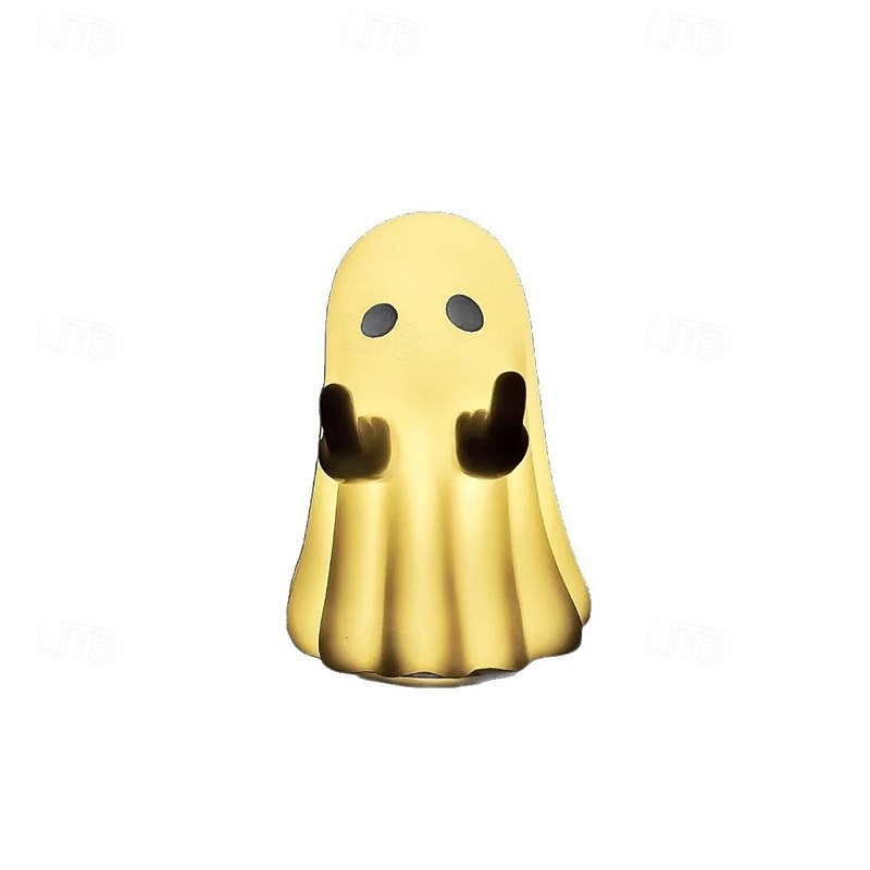 Cute ghost ornament suitable for office desk decoration a multifunctional and unique gift for family and friends on Halloween2