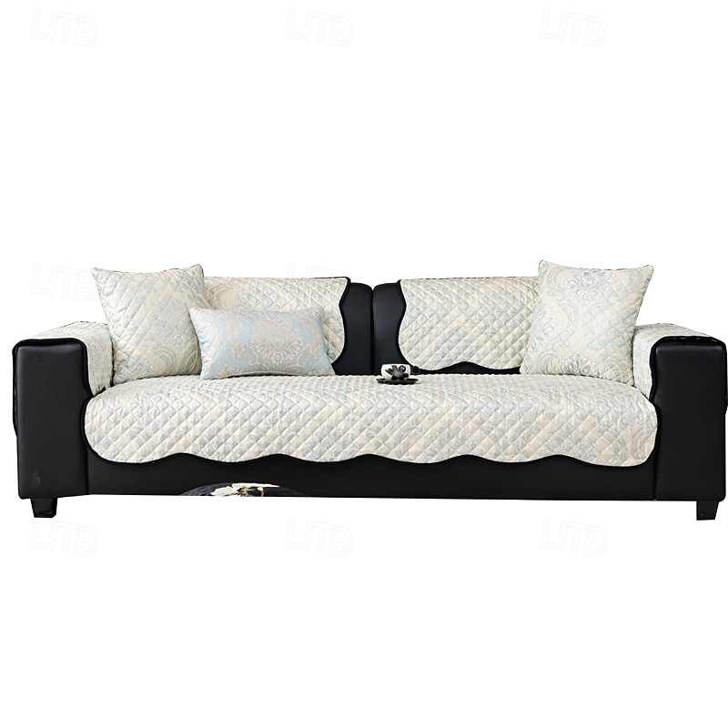 Nordic Minimalist Sofa Cushion Cover, Non-Slip and Pet-Friendly Couch Cover, Simple Sofa Protector with Backrest Cover3