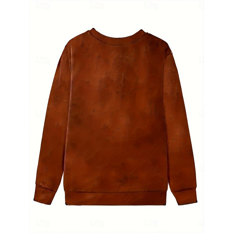 Women's Pullover Sweatshirt Floral Graphic Fashion Casual Long Sleeve Crew Neck Regular Tops Street Dailywear Print Black Blue Purple Orange Green Spring Fall Winter3