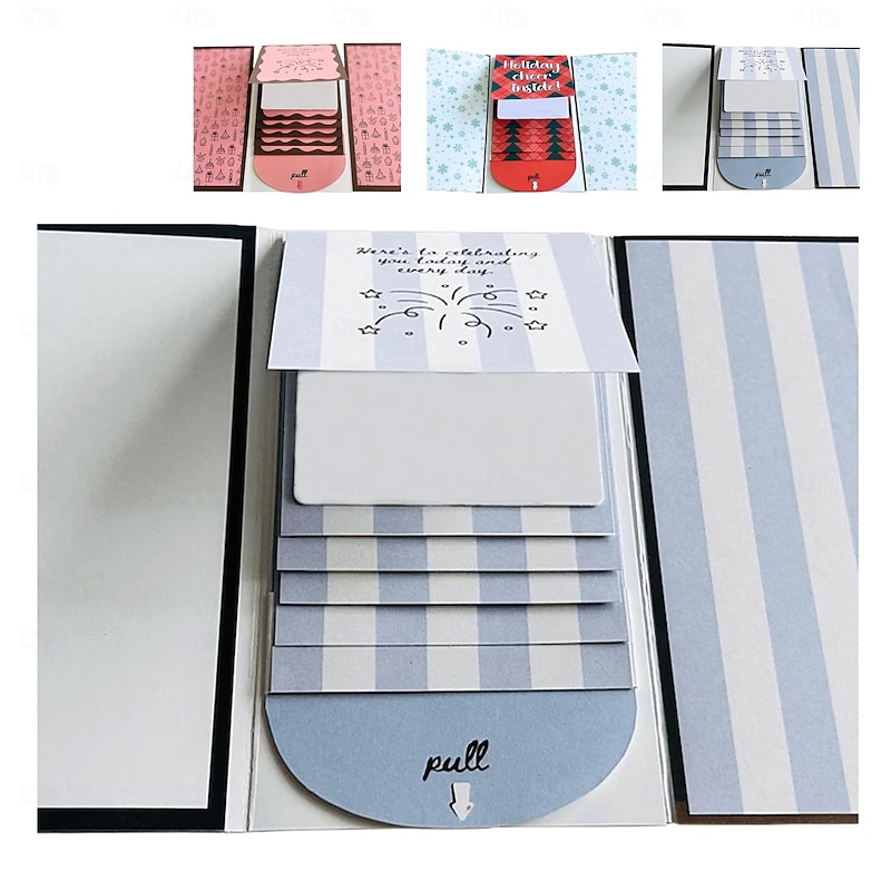 Christmas Gift Card Holder Book – Handmade Holiday Surprise, Festive Design & Heartfelt Gifting2