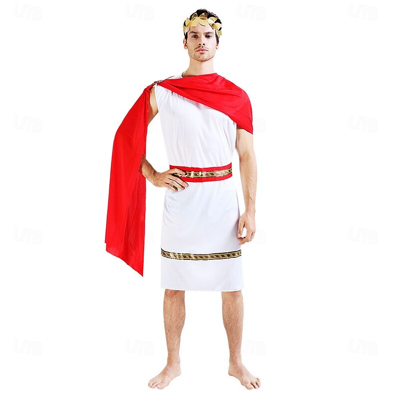 God Halloween Outfits Fancy Costume Ancient Egypt egyptian Adults' Men's Halloween Carnival Performance Party Easy Halloween Costumes Dress Up