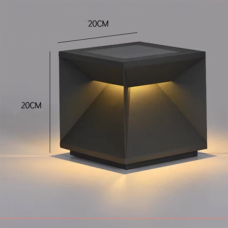 Outdoor Lawn Lights Modern Waterproof LED Path Lights Villa Garden External Yard Lamps Outside Floor Mount Light Fixture for Landscape Deck Porch Driveway Pathway3