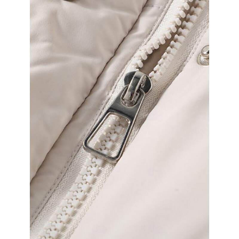 Women's Vest Comfortable Breathable Pocket Buttons Casual Plain Vacation Street Casual Daily Wear Zipper Regular Turndown Regular Fit Sleeveless Outerwear Black Beige Coffee Spring Fall4