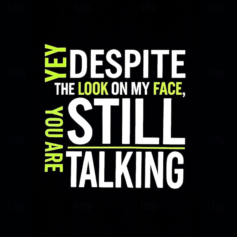 Men's Funny Slang T Shirt Short Sleeve T shirt 3D Print Crew Neck Shirt Fashion Daily Street Daily Black White Blue Summer Spring Clothing Apparel S M L XL XXL XXXL2