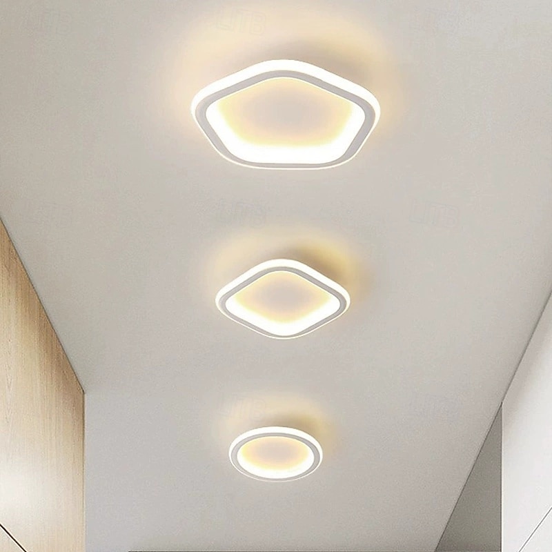 23 cm Circle / Round Design Geometric Shapes Ceiling Lights Acrylic Acrylic Modern 110-120V 220-240V