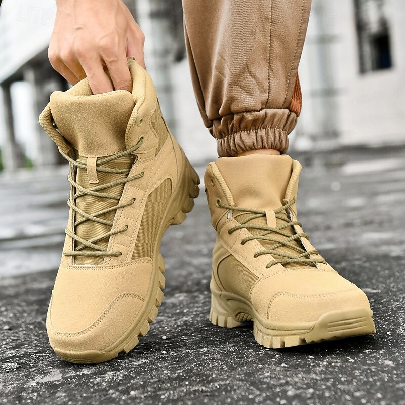 Men's Tactical Military Boots | Lightweight Outdoor Combat Boots For Hiking & Daily Wear2
