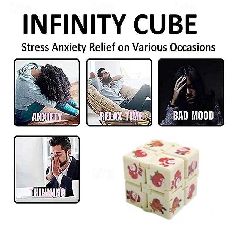 Christmas Advent Calendar Fidget Surprise Box Packs DIY Blind Box Countdown Calendar for Kids Holiday Party Gift Stress Relief Toy Festive Christmas Celebration Accessory4