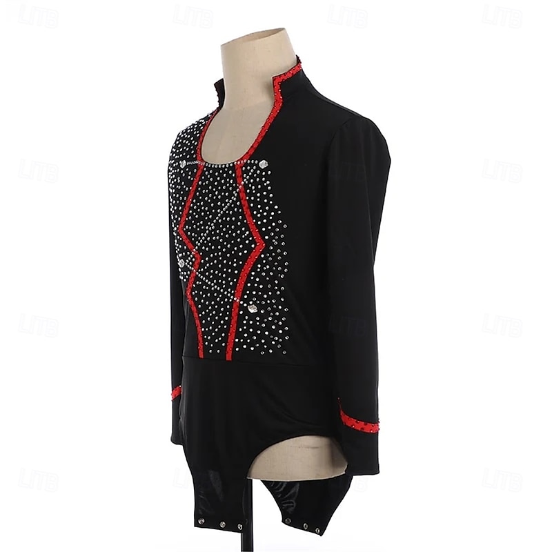 Figure Skating Shirt Leotard Style For Mans & Boys Available in other colors3