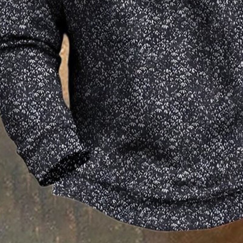 Men's Sweatshirt Quarter Zip Sweatshirt Navy Blue Half Zip Color Block Reindeer Sports & Outdoor Daily Holiday Polyester Vintage Streetwear Casual Spring &  Fall Clothing Apparel Hoodies Sweatshirts3